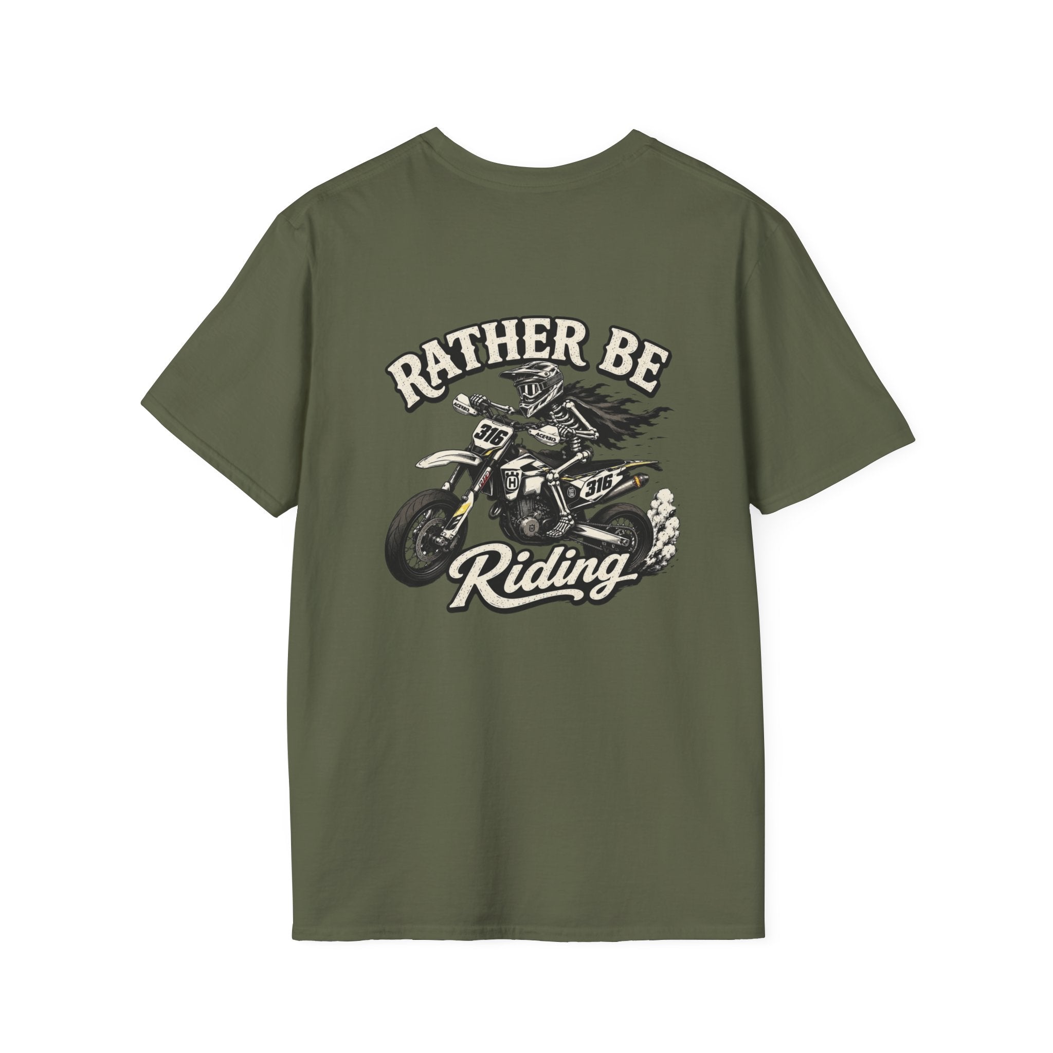 'Rather Be Riding' Skeleton T-Shirt