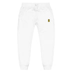 HDSM Embroidered Minimalist Bear Fleece Sweatpants — Cozy Casual Lounge Joggers