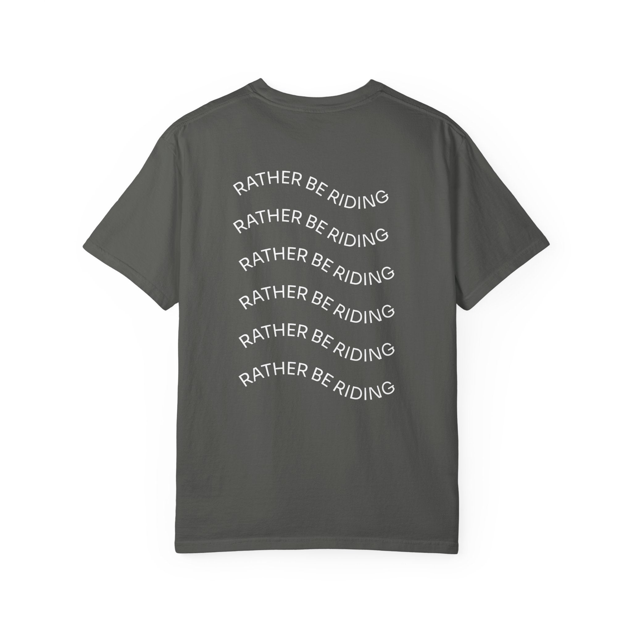 HDSM Rather Be Riding -   Unisex T-shirt, Vintage Biker Tee, Gift for Riders, Casual Wear, Motorcycle Apparel, Everyday Comfort