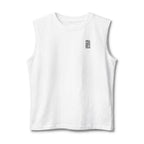 Funny Skeletal Design Muscle Tank — "I've Always Had a Thing for Older Women" Back Print