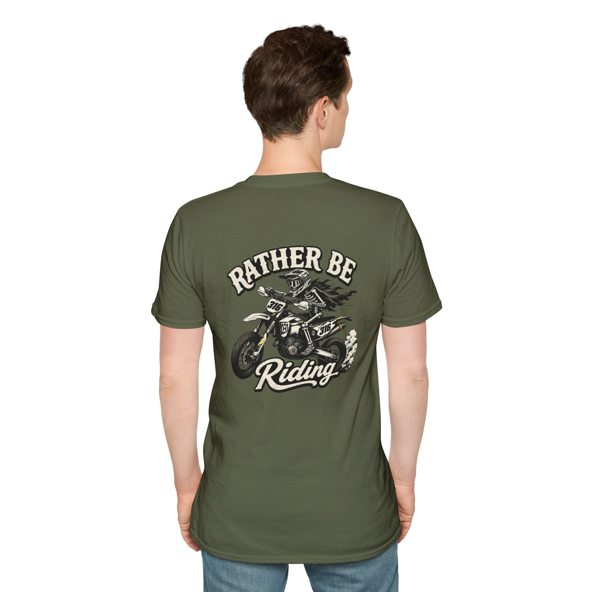 'Rather Be Riding' Skeleton T-Shirt