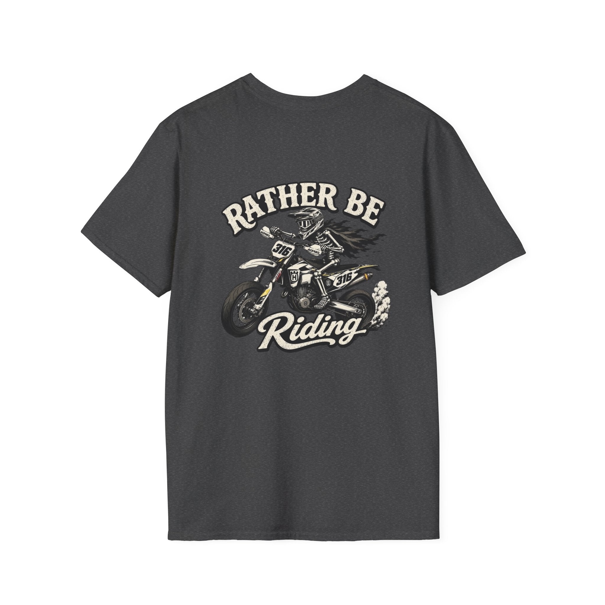 'Rather Be Riding' Skeleton T-Shirt