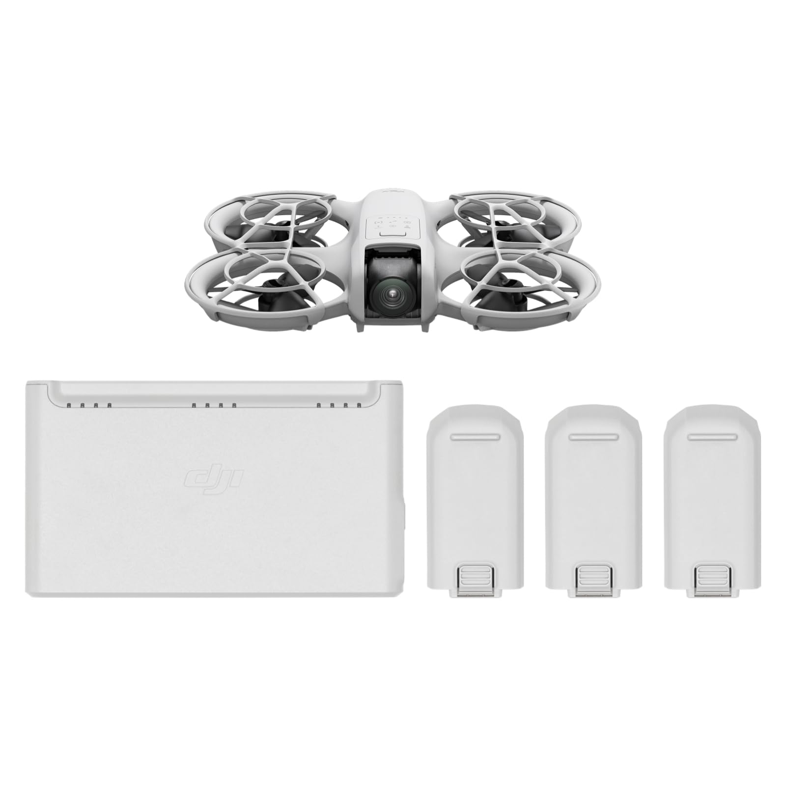 DJI Neo, Mini Drone with 4K UHD Camera for Adults, 135g Self Flying Drone that Follows You, Palm Takeoff, Subject Tracking, QuickShots, Stabilized Video, Built-In Propeller Guard (Controller-Free)