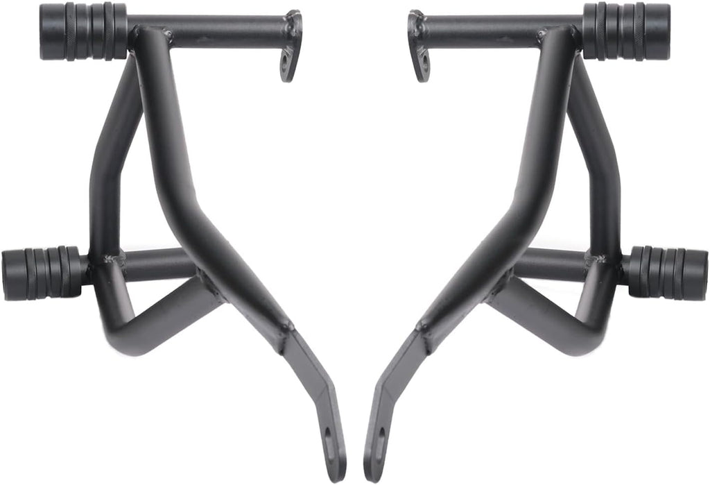 GP Kompozit Engine Guard Crash Bar Protection Black Compatible for KTM 125 Duke / 200 Duke / 250 Duke / 390 Duke 2024-2025