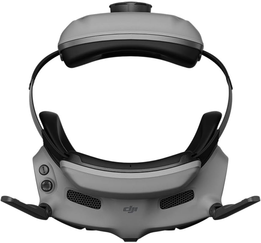 DJI Goggles 3, FPV Goggles with Stunning Micro-OLED Screens, Immersive Flight Experience, O4 HD Video Transmission, Adjustable Diopters, Wireless Streaming, Drone Goggles with Real View PiP