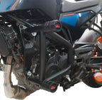 GP Kompozit Engine Guard Crash Bar Protection Black Compatible for KTM 125 Duke / 200 Duke / 250 Duke / 390 Duke 2024-2025
