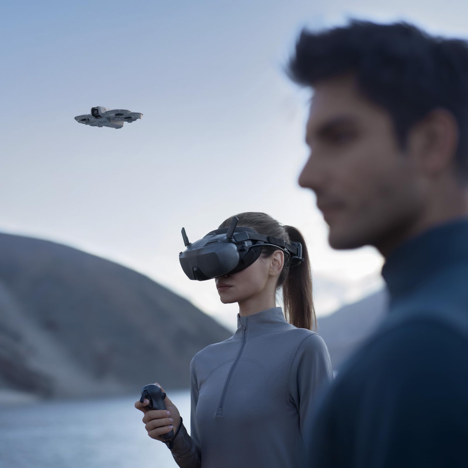 DJI Neo, Mini Drone with 4K UHD Camera for Adults, 135g Self Flying Drone that Follows You, Palm Takeoff, Subject Tracking, QuickShots, Stabilized Video, Built-In Propeller Guard (Controller-Free)