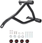 GP Kompozit Engine Guard Crash Bar Protection Black Compatible for KTM 125 Duke / 200 Duke / 250 Duke / 390 Duke 2024-2025