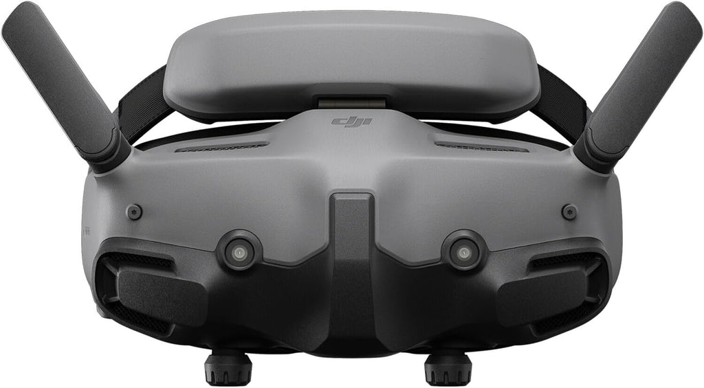 DJI Goggles 3 FPV Goggles with Micro-OLED Screens, O4 HD Video Transmission, Adjustable Diopters, Real View PiP, Wireless Streaming Bundle with Lens Cleaning Kit