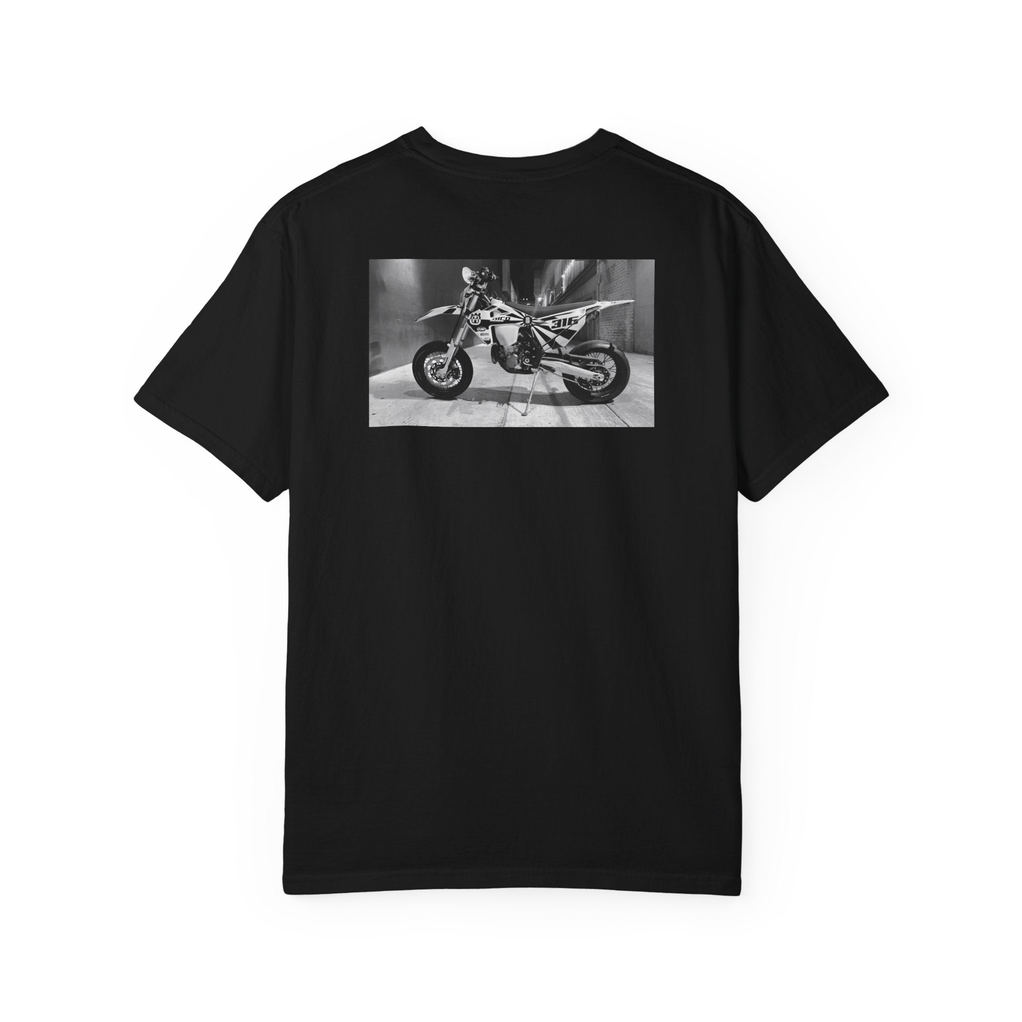 HDSM Husqvarna 501 Supermoto  Unisex T-shirt, Vintage Biker Tee, Gift for Riders, Casual Wear, Motorcycle Apparel, Everyday Comfort