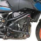 GP Kompozit Engine Guard Crash Bar Protection Black Compatible for KTM 125 Duke / 200 Duke / 250 Duke / 390 Duke 2024-2025