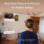 DJI Goggles 3 FPV Goggles with Micro-OLED Screens, O4 HD Video Transmission, Adjustable Diopters, Real View PiP, Wireless Streaming Bundle with Lens Cleaning Kit